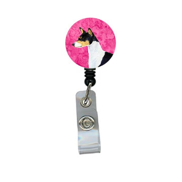 Teachers Aid Basenji Retractable Badge Reel Or Id Holder With Clip TE728652 - main